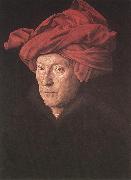 EYCK, Jan van Man in a Turban ds USA oil painting reproduction